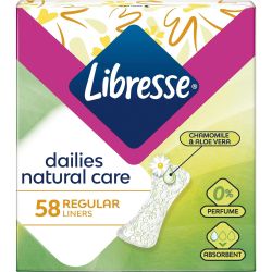 Libresse Dailies Natural Care ежедневни дамски превръзки (58 бр.)