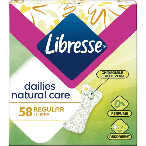 Libresse Dailies Natural Care ежедневни дамски превръзки (58 бр.)