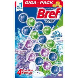 Bref Power Aktiv лавандула, ароматизатор за тоалетна (50 г)