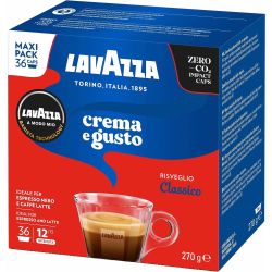Lavazza Crema e Gusto кафе капсули съвместими с A Modo Mio (36 бр.)