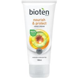 Bioten Nourish & Protect Avocado & Shea Butter подхранващ крем за ръце (100 мл)