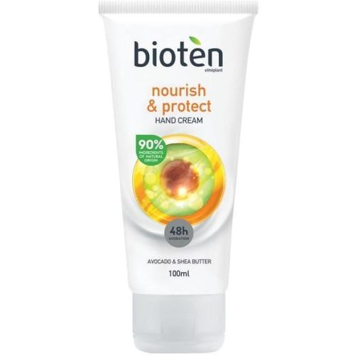 Bioten Nourish & Protect Avocado & Shea Butter подхранващ крем за ръце (100 мл)