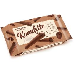 Roshen Konafetto вафлени пурички с какао (140 г)