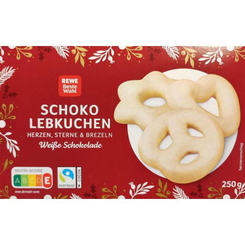 REWE меденки асорти с бял шоколад (250 г)