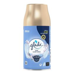 Glade Automatic Spray Pure Clean Linen пълнител за ароматизатор за стая свежа чистота (269 мл)