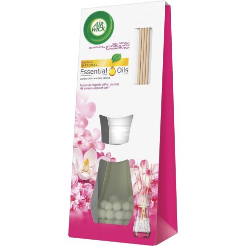 Air Wick ратанови пръчици, магнолия и черешов цвят (50 мл)