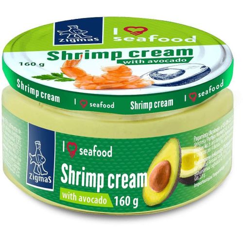 Zigmas крем хайвер от скариди и авокадо (160 г)