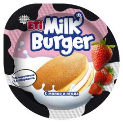 ETi бургер кекс с ягодов крем (35 г)
