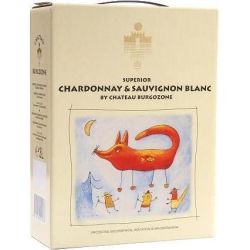 Burgozone бяло вино Bag in Box (3 л)