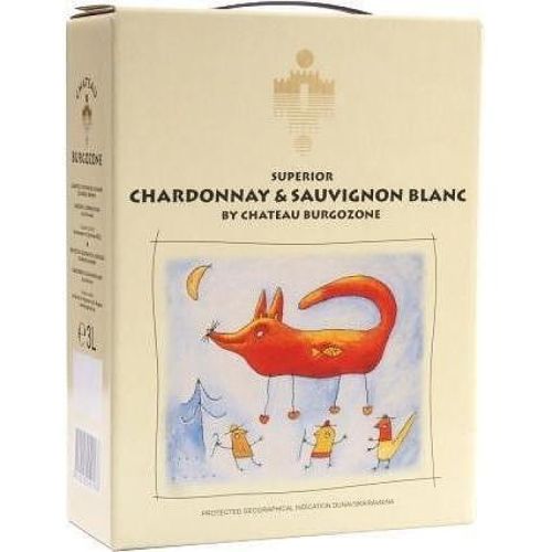 Burgozone бяло вино Bag in Box (3 л)