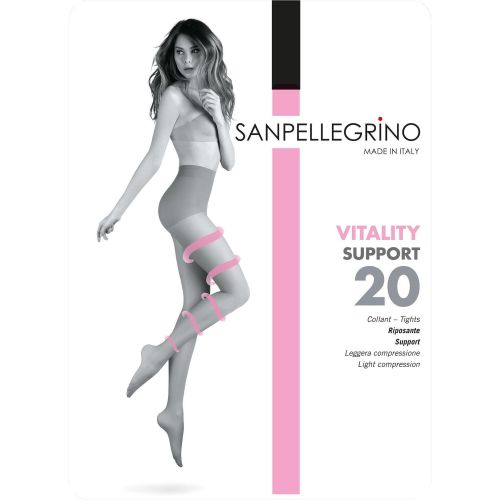 Sanpellegrino Vitality Support 20 DEN чорапогащи 1/2, бежови, размер S/M (1 бр.)