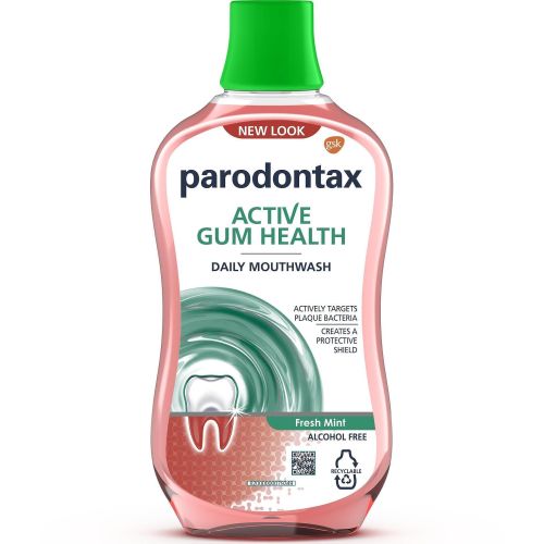 Parodontax Active Gum Health Fresh Mint вода за уста (500 мл)