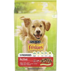 Purina Friskies Active храна за кучета в зряла възраст, активни храна за кучета (10 кг)
