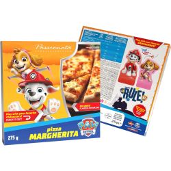 Passionata Paw Patrol замразена пица маргарита (275 г)