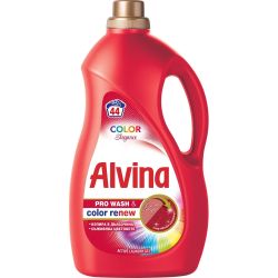 Alvina Color Elegance течен перилен препарат за цветни тъкани, 44 пранета (2.2 л)