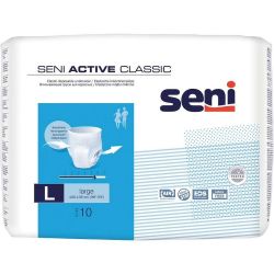Seni Active Classic гащи за възрастни, размер L (10 бр.)
