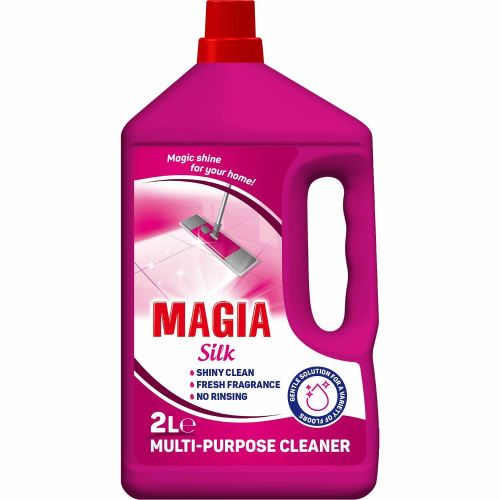 Magia Silk, почистващ препарат за под, розов (2 л)