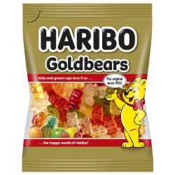 Haribo желирани бонбони златни мечета (100 г)