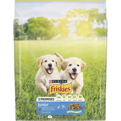 Purina Friskies Junior храна за кученца, пиле (2.4 кг)