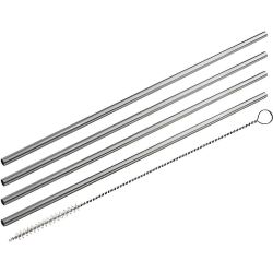 Fackelmann метални сламки с четка, 4+1 (1 бр.)
