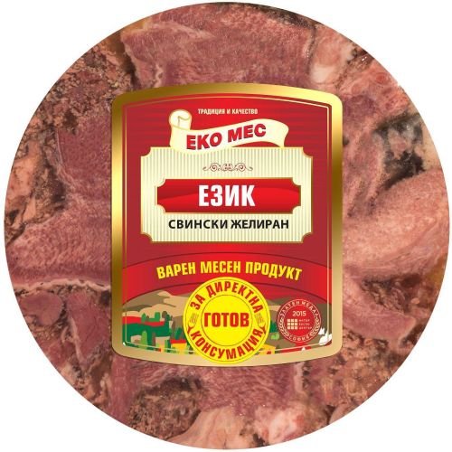 Еко Мес желиран свински език (170 г)