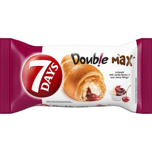 7 Days кроасан Double ванилия и вишна (92 г)