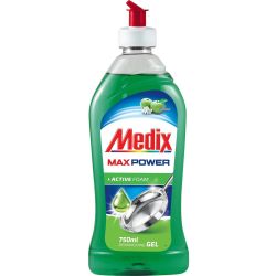 Medix Max Power Gel Apple препарат за съдове (750 мл)