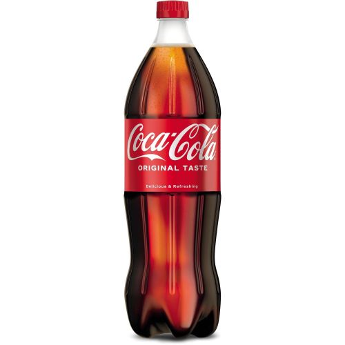 Coca-Cola Original Taste газирана безалкохолна напитка (2 л)