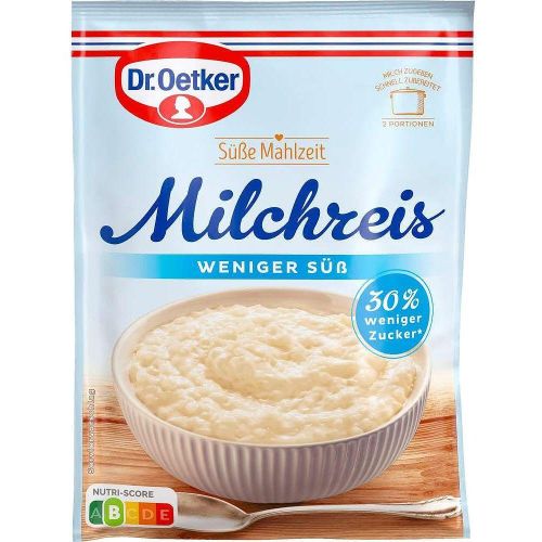 Dr. Oetker оризов пудинг с 30% по-малко захар (112 г)
