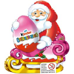 Kinder Дядо Коледа с изнанада за момиче (75 г)