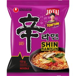 Nongshim Tom Yum Shin Ramyun полуготови спагети (123 г)
