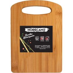 Horecano бамбукова дъска, 20.5 см х 14.5 см х 0.9 см (1 бр.)