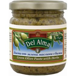 Del Alma паста от зелени маслини и билки (175 г)