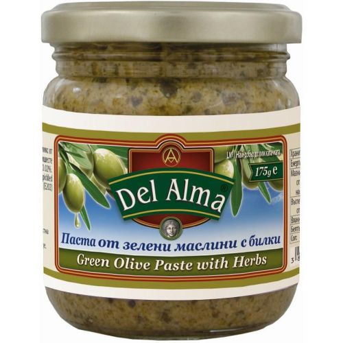 Del Alma паста от зелени маслини и билки (175 г)