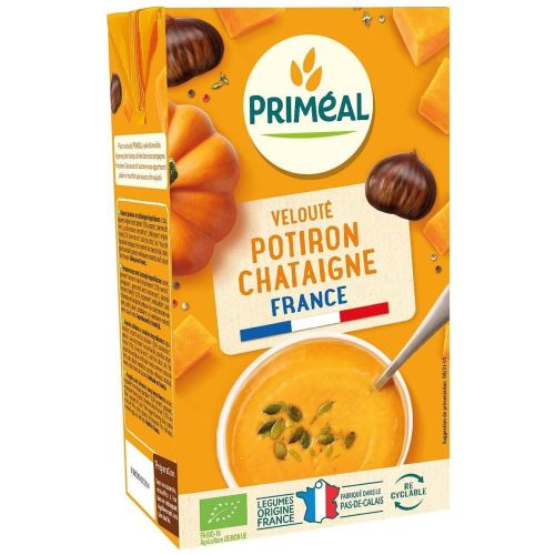 Primeal био супа от тиква и кестени (1 л)