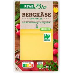 REWE био планинско сирене нарязано 50% (150 г)
