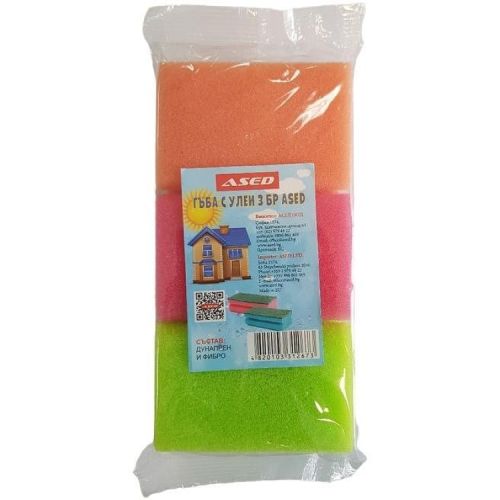 ASED гъба с улеи (3 бр.)