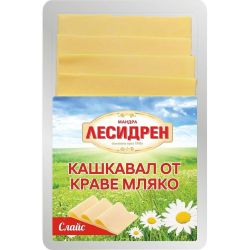 Лесидрен кашкавал, слайс (150 г)