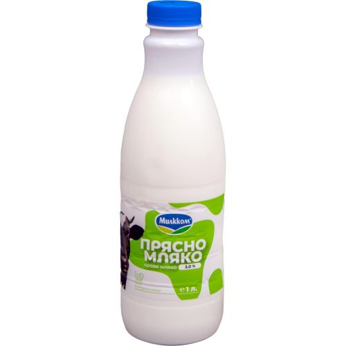 Милкком прясно краве мляко 2% (1 л)