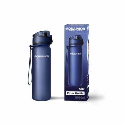 Aquaphor City Titan филтрираща бутилка нави (1 бр.)