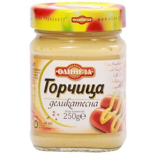 Олинеза горчица деликатесна, буркан (250 г)