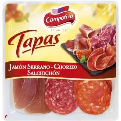 Campofrio Tapas микс колбаси, слайс (120 г)