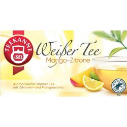 Teekanne бял плодов чай манго и лимон, 20 бр. х 1.25 г (25 г)