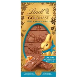Lindt шоколад с карамел и сол (115 г)