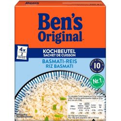 Ben's Original басмати ориз, 4 бр. х 125 г (500 г)