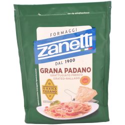 Zanetti сирене Грана Падано, настъргано (100 г)