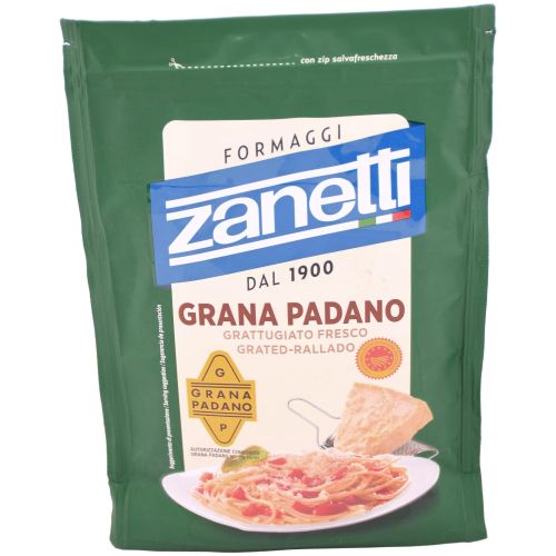 Zanetti сирене Грана Падано, настъргано (100 г)
