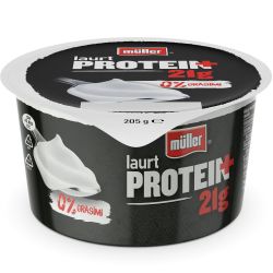 Müller цеден йогурт с 21 г протеин 0% (205 г)