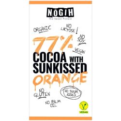 Nogih био веган десерт какао 77% с портокал (70 г)
