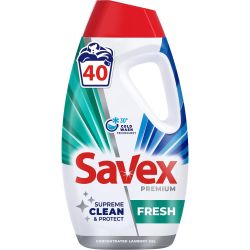 Savex 2in1 Fresh течен препарат за пране, 40 пранета (1.8 л)